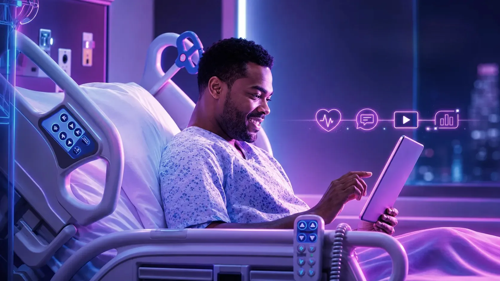 Transforming Patient Experience through Smart Hospital Rooms