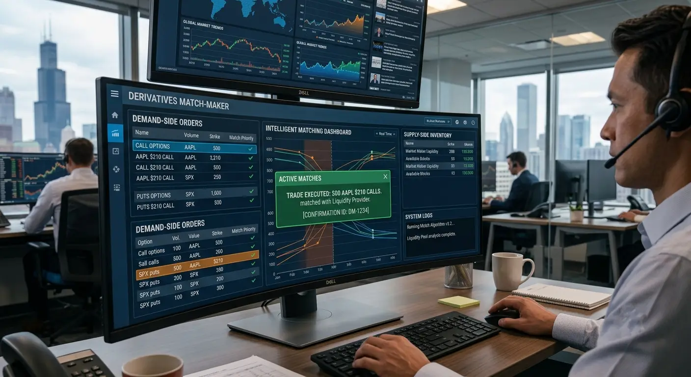 Developing Intelligent Matching System for Equity Trading Company