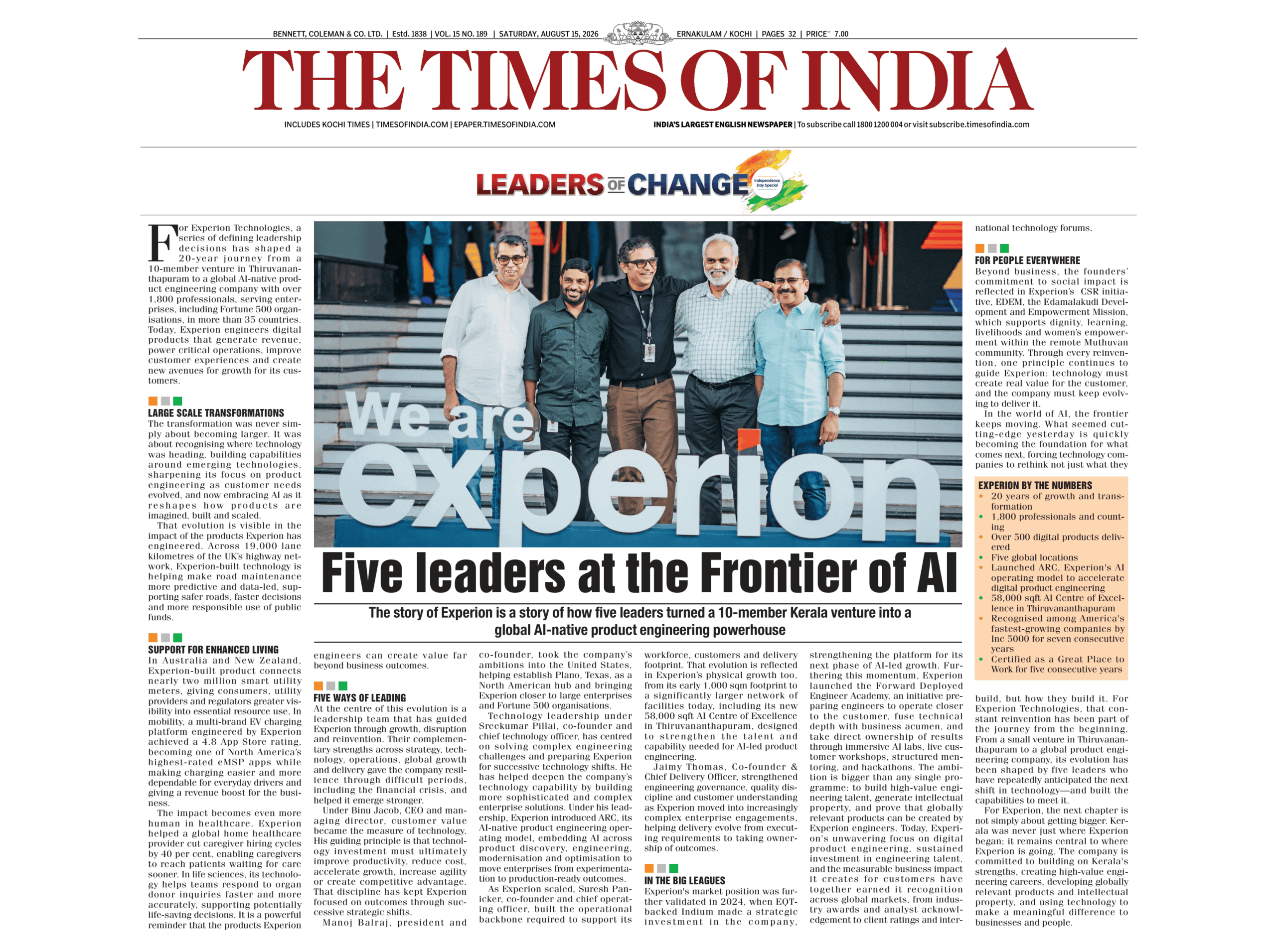 Recognition That Inspires the Next Chapter
